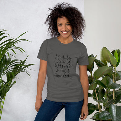 Lifestyles of the Drunk and Disorderly T-shirt